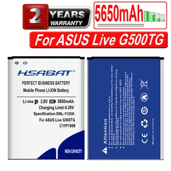 HSABAT 5650 мАч C11P1506 аккумулятор большой емкости для мобильного телефона ASUS Live G500TG ZC500TG Z00VD ZenFone Go 5,5 дюйма