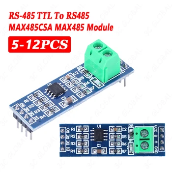 RS-485 TTL в RS485 MAX485CSA Модуль MAX485 Точное преобразование сигнала TTL в RS-485 Модуль для микроконтроллера Arduino MCU