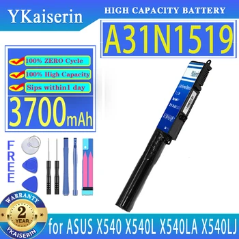 YKaiserin 3700mAh Сменный аккумулятор A31N1519 для ноутбука ASUS X540 X540L X540LA X540LJ X540S X540SA X540SC X540YA A540 A540 A540