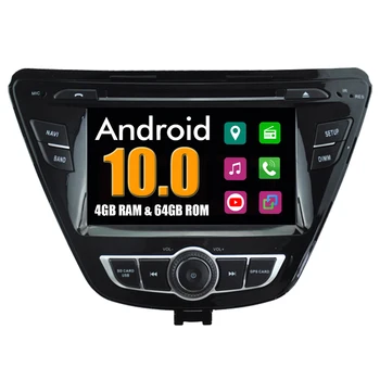 RoverOne Автомобильный мультимедийный плеер для Hyundai Elantra 2014 2015 2016 Android CarPlay Autoradio Bluetooth DVD Radio GPS Navigation