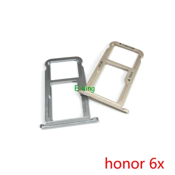 Для Huawei Honor 6X 7X Слот для SIM-карты Держатель лотка Гнездо для считывателя SIM-карт