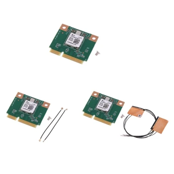 Двухдиапазонный адаптер Wifi 5 Card 2.4G/5G QCA617 Mini PCIe Card BT4.2 для ПК HXBE