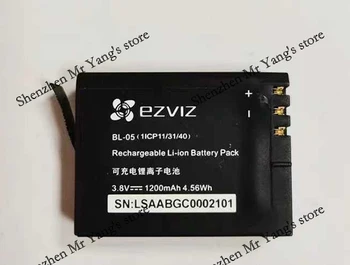 Оригинальный аккумулятор экшн-камеры EZVIZ BL-05 1200 мАч для аккумулятора экшн-камеры Fluorite EZVIZ S5 PLUS