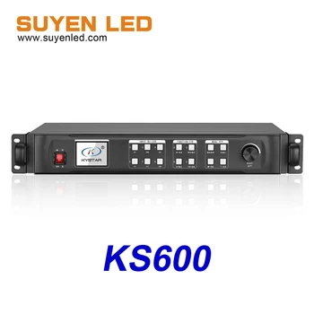 Лучшая цена Полноцветный светодиодный видеопроцессор Kystar KS600