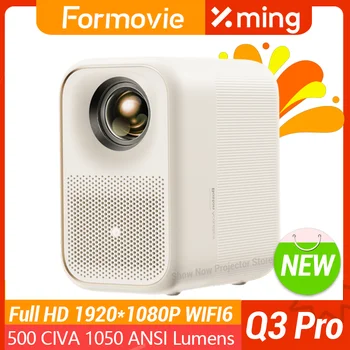 2023 Formovie Fengmi Xming Q3 Pro Смарт-проектор Full HD 1080P Protable Home Theater Proyector 500CVIA люменс MEMC LED Beamer
