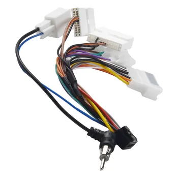 Автомобильный стереорадио 16-контактный кабельный адаптер для разъема Toyota Power Speaker 16-контактный электрический жгут проводов приемник