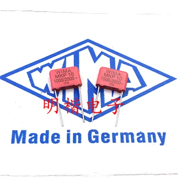 Бесплатная доставка 10 шт./30 шт. WIMA Германия конденсатор MKP10 2000 В 1000 PF 2000 V102 1.0NF P = 10 мм
