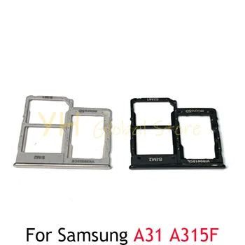 Для Samsung Galaxy A31 A315F Плата для SIM-карт Micro SD Адаптеры для чтения карт Запасные части