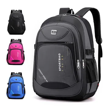 2023 Мужской рюкзак 15,6-дюймовый компьютерный рюкзак для ноутбука Студент колледжа Школьная сумка для мальчика Однотонная дорожная сумка bolsas bolsas