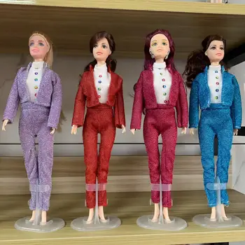 Новый 1 комплект Shinny Одежда в западном стиле Flash для 11,8-дюймовых аксессуаров для одежды Барби BJD Blyth 1/6 Кукольный домик