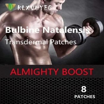 Bulbine Natalensis Extract - (High Strength) Тестостерон Бустер - Трансдермальные пластыри. Нашивки, сделанные в США. Запас на 8 недель