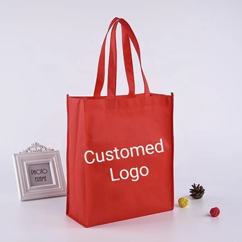  Лот из 500 персонализированных многоразовых нетканых сумок для покупок Бюджетные сумки Различные цвета на выбор Индивидуальный логотип Бесплатная доставка