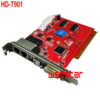 HUIDU HD-T901 Светодиодная передающая карта работает с HD-R500 HD-R501 HD-R508 HD-R512 HD-R712 HD-R716 Светодиодная приемная карта