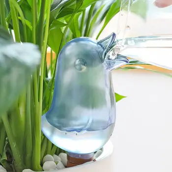 Автоматическая полив для цветов Высококачественная бытовая поилка для растений Самополив в форме птицы Пластиковые аквалуковицы Капельное устройство Сад