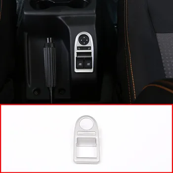 Серебристый АБС-пластик Кнопка подъема окна Накладка на раму Накладка Для LADA NIVA Автомобильные аксессуары