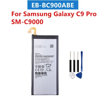 новый аккумулятор EB-BC900ABE для Samsung Galaxy C9 Pro SM-C9000 C9008 C900F C900Y Батарея телефона 4000 мАч + Инструменты