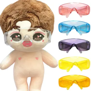 8,5 см Плюшевые кукольные очки для 20 см Симпатичные хлопковые куклы Красочные лыжные очки Очки для 1/3 1/4 БЖД Куклы Животные DIY Аксессуары
