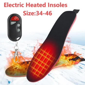 USB Стельки для обуви с подогревом Ноги Теплый коврик для носков 3Speed Electric Wireless Temperature Электрические стельки с подогревом Термостельки