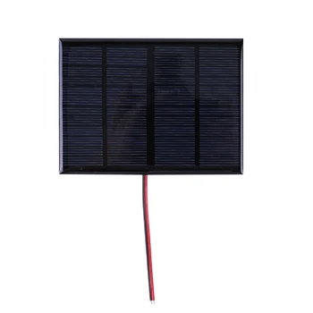  Открытый мини DIY Солнечное зарядное устройство Поликремниевая плата для батареи 9-12 В / мобильного телефона