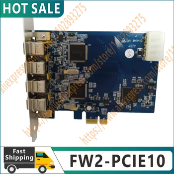 100% оригинальная тестовая плата сбора данных 1394A FW × плата сбора данных 2-PCIE10 реального времени FW2-PCIE10