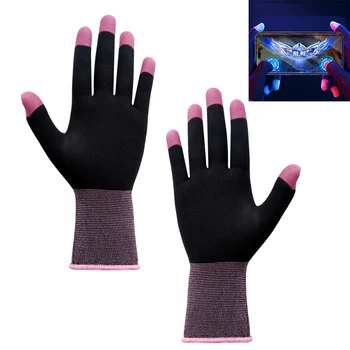 1 пара перчаток с пятью пальцами Высокочувствительные перчатки Варежки против пота Дышащие Сохраняют тепло для PUBG E-Sports Sara Gaming Перчатки
