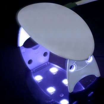 Портативная светодиодная лампа УФ-отверждения с питанием USB / 5 шт. УФ-клей для пленки из закаленного стекла для мобильного телефона
