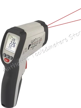 Немецкий VOLTCRAFT IR 800-20C SE ИК-термометр Дисплей (термометр) 20:1 -40 - +800 °C Пирометр