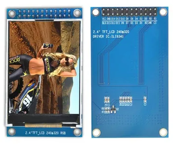 2,4-дюймовый 24-контактный ЖК-дисплей TFT Цветной экран ILI9341 дисковод ИС 16-битный параллельный интерфейс 240 (RGB) * 320