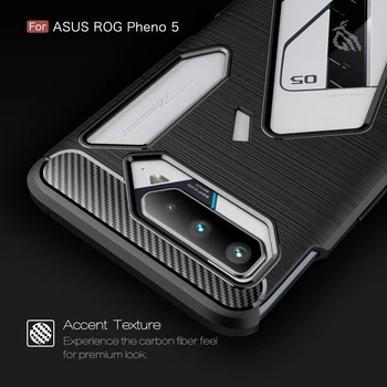 Coque Cover SFor Asus ROG Phone 5 ZS673KS чехол для Asus ROG Phone 5 Pro Ultimate Z ZS673KS Phone Back Coque Чехол