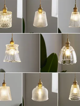 геометрический подвесной светлый стеклянный шар подвесной абажур декоративные элементы для дома кухня свет винтажная лампочка лампа марокканский декор