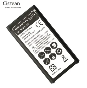 Ciszean 1x 3500mAh BV-T5C Сменный Аккумулятор для Microsoft Nokia Lumia 640 RM-1109 RM-1113 RM-1072 RM-1073 RM-1077 Аккумуляторы