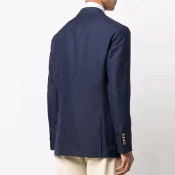 L-Весенний и осенний пиджак для отдыха мужской продвинутый уровень черных подплечников тренд формального костюма