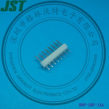  Провод к плате Разъемы обжимного типа, Обжимной тип, С блокировочным устройством Отключаемый тип, шаг 2,5 мм, B8P-SHF-1AA, JST