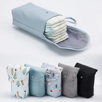 Новый водонепроницаемый и многоразовый детский подгузник Детская сумка Детская сумка большой емкости Мамочка для хранения подгузников Сумка для переноски для выхода