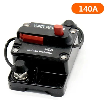 140A Водонепроницаемый переключаемый автоматический выключатель скрытого монтажа с высоким усилителем (черный)