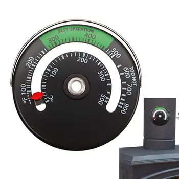 Магнитный трубный термометр Печь Температура печи Верхний термометр Термометр для плиты Термометр для дровяных печей и