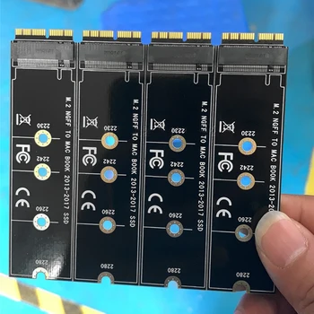 M.2 NVME SSD Converter PCIE3.0 Твердотельный накопитель Адаптер Карта для MacBook Air 2013- 2017 для Pro A1465 A1466 A1398 A1502