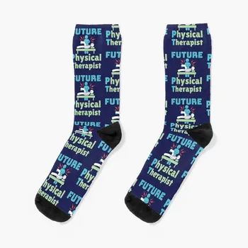 Будущий физиотерапевт Носки забавные носки Свободные носки Противоскользящие футбольные носки Роскошные носки Мужские носки Женские